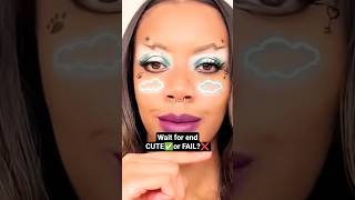 CUTE✅or FAIL?❌Tiktok Filters Pick My Makeup😱#shorts #usa #makeup #makeupartist #tiktok #pick #trend