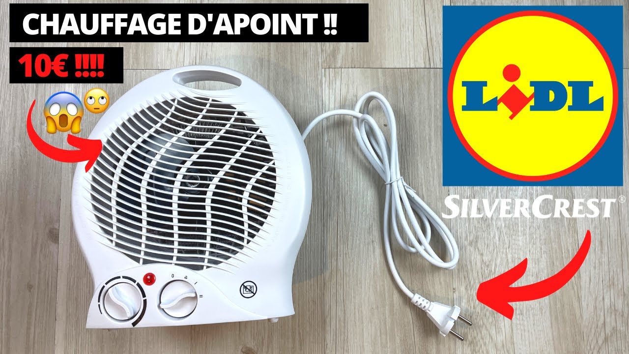 Chauffage electrique soufflant pas cher