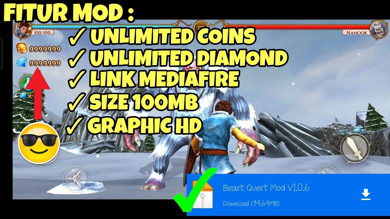 Beast Quest V 1.0.6 MOD APK YouTube