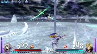 【DFF】DISSIDIA UT versus-60 セシル VS クラウド