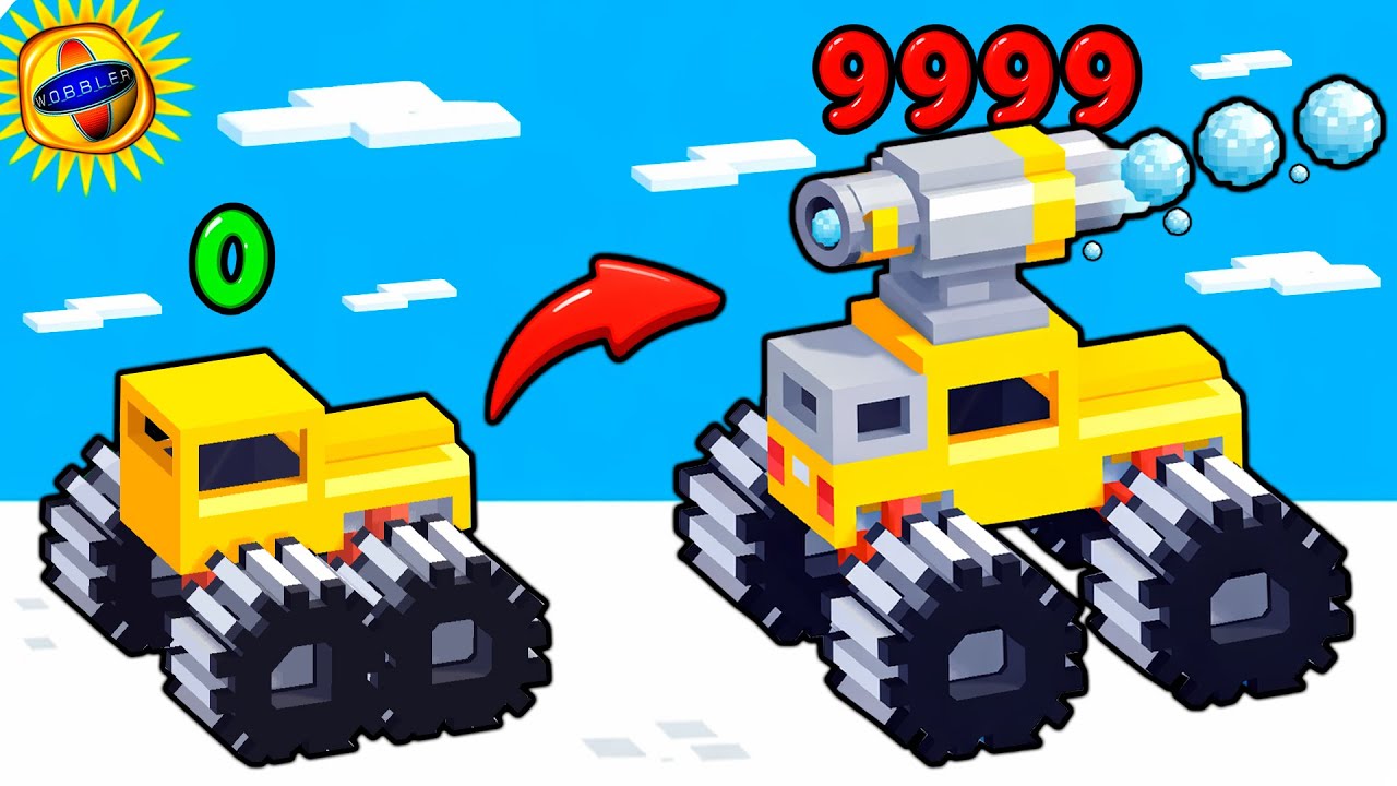 🌞 Монстр Трак vs Ледяная Трасса! - Drive Mad #12