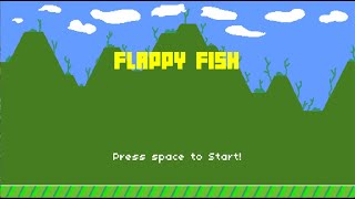 Flappy Fish CS50 Course (Gameplay Demonstration)