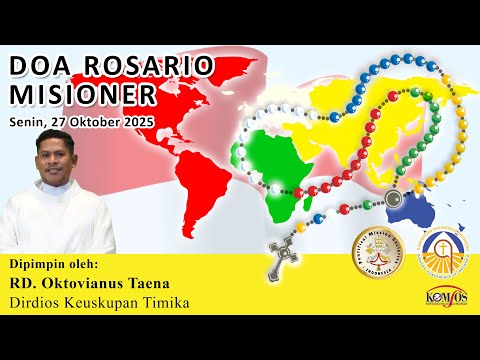 MISSIONARY ROSARY PRAYER OCTOBER 27, TIMIKA DISOCESE WITH RD. OKTOVIANUS TAENA
