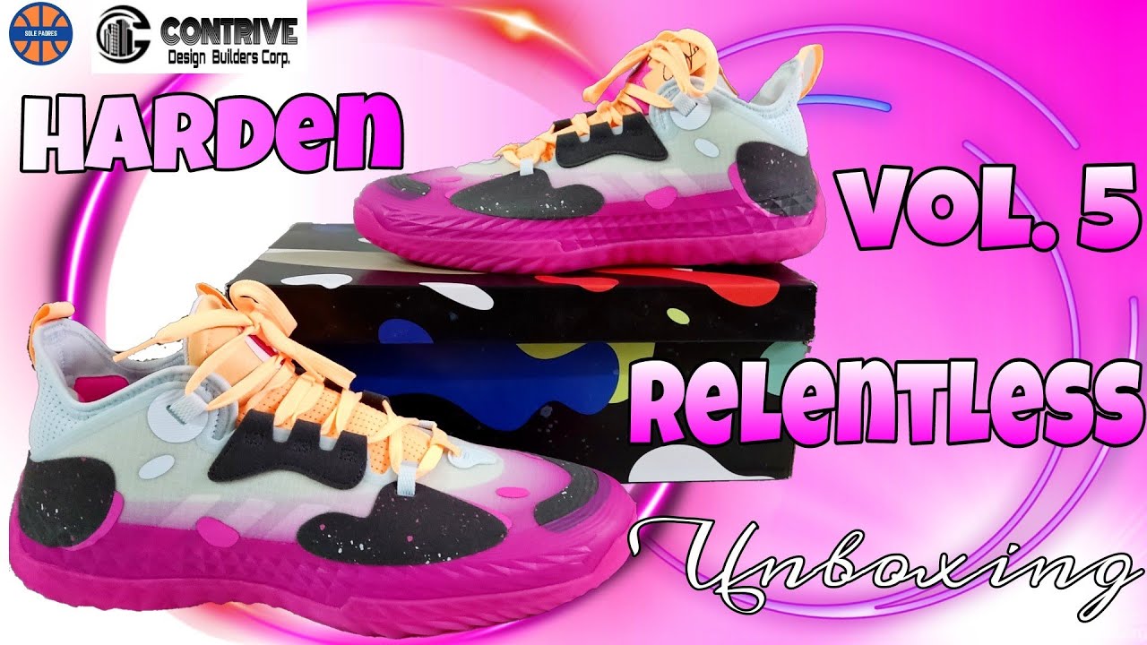 HARDEN VOL. 5 RELENTLESS UNBOXING - YouTube
