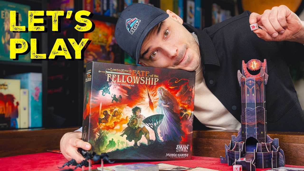 Play The Most Thematic Lord of The Rings Board Game