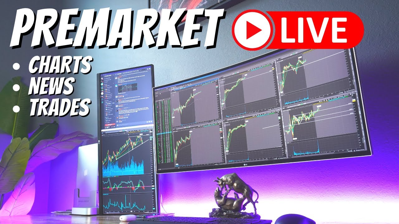 🔴 (04/14) PRE-MARKET LIVE STREAM - Banks Kick Off EARNINGS SEASON ...