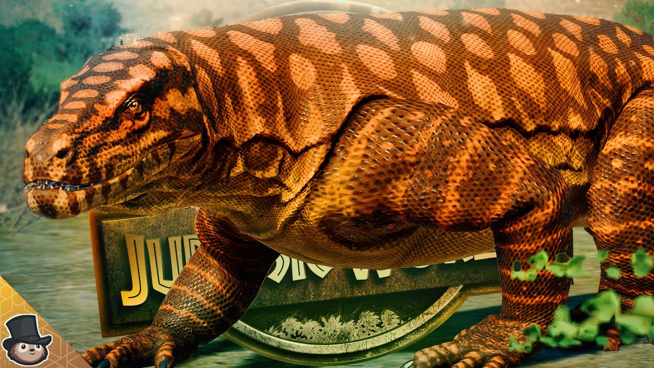 THE BIGGEST LIZARD EVER Megalania New Species Mod Jurassic World the-biggest-lizard-ever-megalania-new-species-mod-jurassic-world