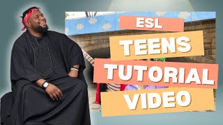 ESL TEENS LECTURE | ONLINE ENGLISH TUTOR | ANTISCHOOL | VICK JR