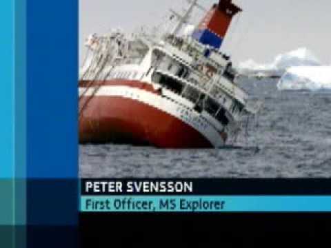 cruise ship sinks antarctica