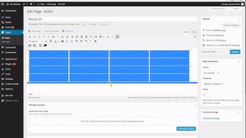 WordPress - Adding Tables - WP Edit