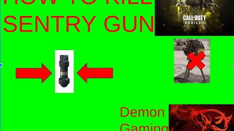HOW TO DESTROY SENTRY GUN (COD MOBILE)