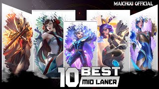 10 Best Mid Lane Heroes| MLBB Mid Lane Guide|