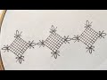 Geometric Border Embroidery Design for Dress/Sleeves | Hand Embroidery Work