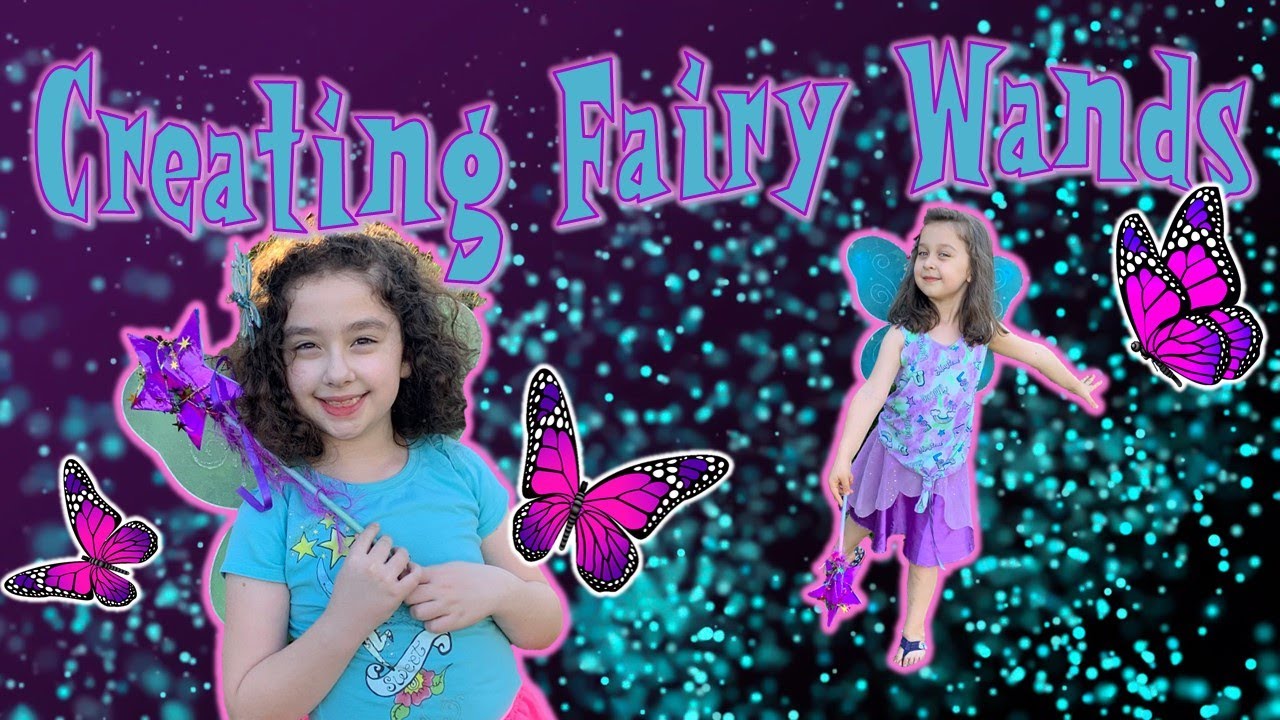 Easy HowTo Magical Fairy Wands DIY Craft for Kids YouTube