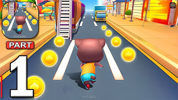 Cat Runner: Decorate Home - Gameplay Walkthrough Part 1 - Cat Subway Runner (Android, iOS)