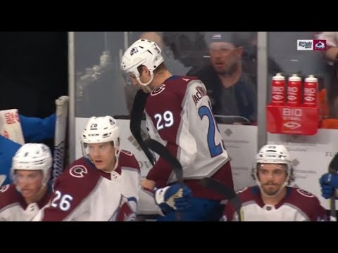 Nathan MacKinnon Leaves Game With Upper-Body Injury #Request