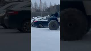 Квадробер 2.0, самодельный вездеход своими руками