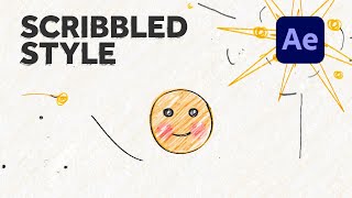 Scribbled Style Animation in After Effects | Tutorial
