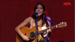 Anni B Sweet "Take on me" (Escenario Sol Música Low Cost Festival 2012) chords