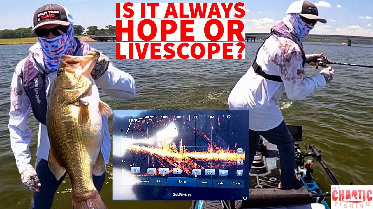 DO YOU NEED LIVESCOPE to catch Giant bass?! Cast to catch from the kayak
