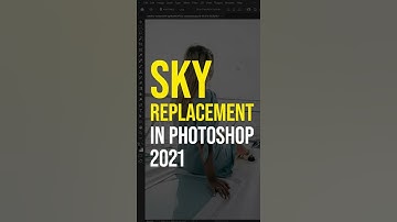 How to Replace Sky in Photoshop 2021 - Sky Replacement Tutorial #shorts​