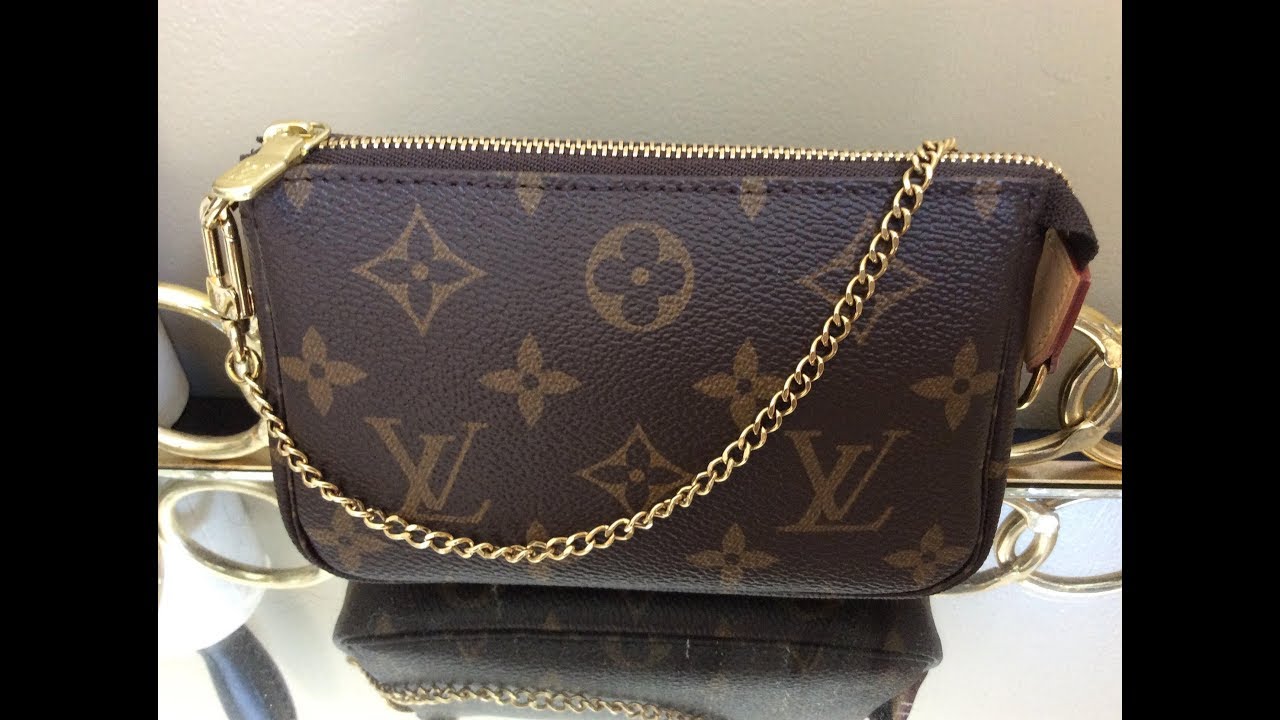 What&#39;s In My Bag | Louis Vuitton Mini Pochette - YouTube