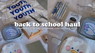 back to school haul! 💌🌷 // ft. journalsay