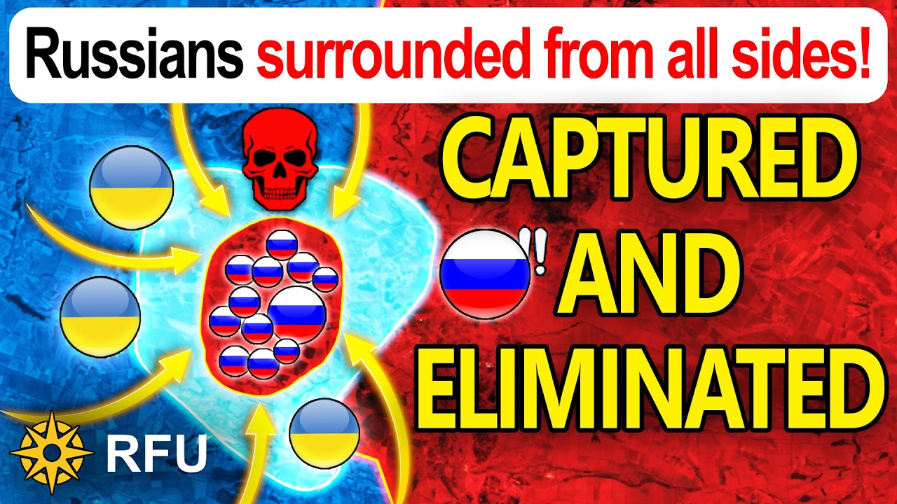 Brutal Ukrainian assault closes off all escape routes for Russian forces