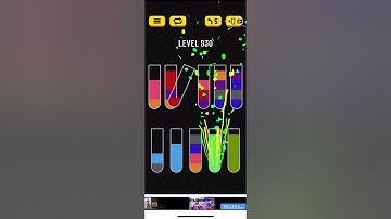 Water Sort Puzzle level 930