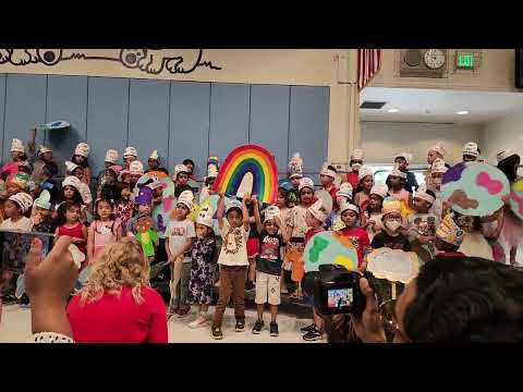 "what a wonderful world," Donlon Elementary School Kindergarten Celebration 2023