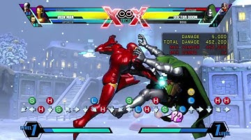 UMVC3: Iron Man - Retain TAC State Air Throw into TAC Infinite