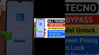 All Techno model frp bypass unlock kare || tecno frp bypass without sim card without pc