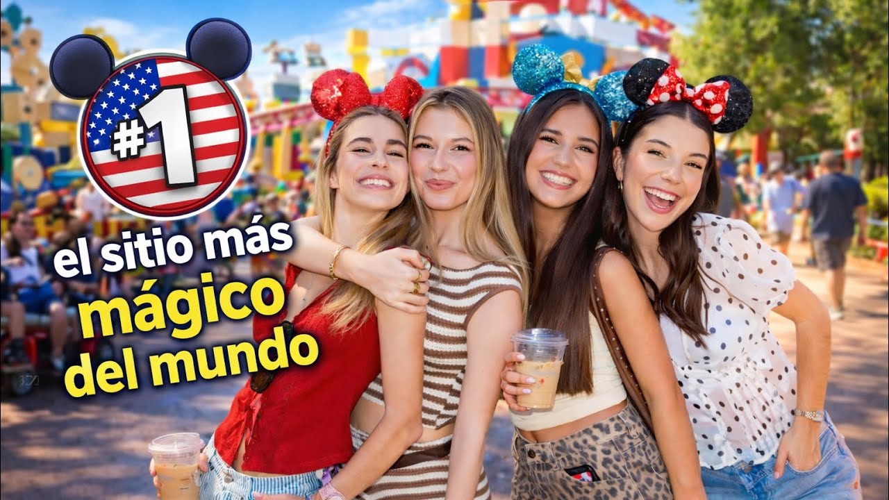 Vamos al parque de Disney más grande del mundo❤️✨/  DÍA 1