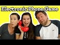 Electronic phone game  telephone game