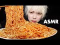 【咀嚼音】辛さ２倍！プルダックポックンミョンを食べる【ASMR / モッパン / 먹방】