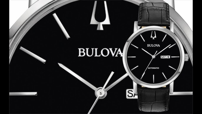 Unboxing Bulova American Clipper 96C131 Automatic Watch - YouTube
