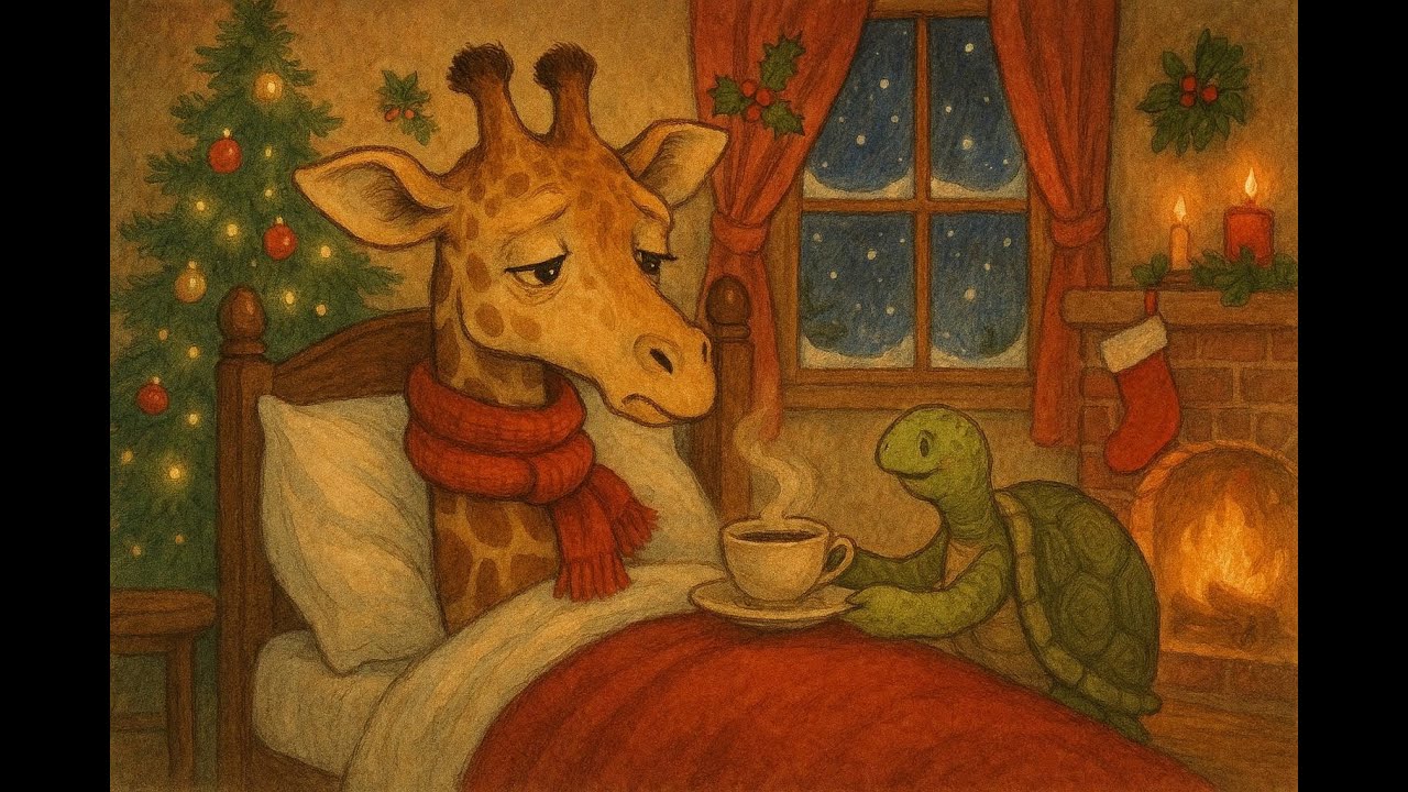 13. vánoční pohádka - O žirafě Žofince, která nastydla
