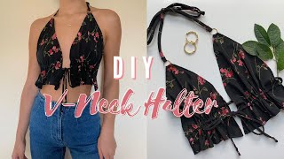 Thrift Haul & Flip/ Summer V-Neck Halter Top screenshot 2