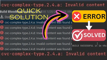 cvc-complex-type.2.4.a Invalid content was found starting with element 