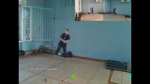 Markerless Motion Capture Bvh Animation Test