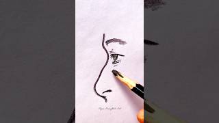 How to draw Human Face ? #art #drawing #easydrawingideasforkids