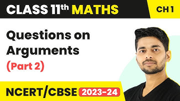 Questions on Arguments (Part 2) - Complex Numbers | Class 11 Maths Chapter 1 | CBSE 2024-25