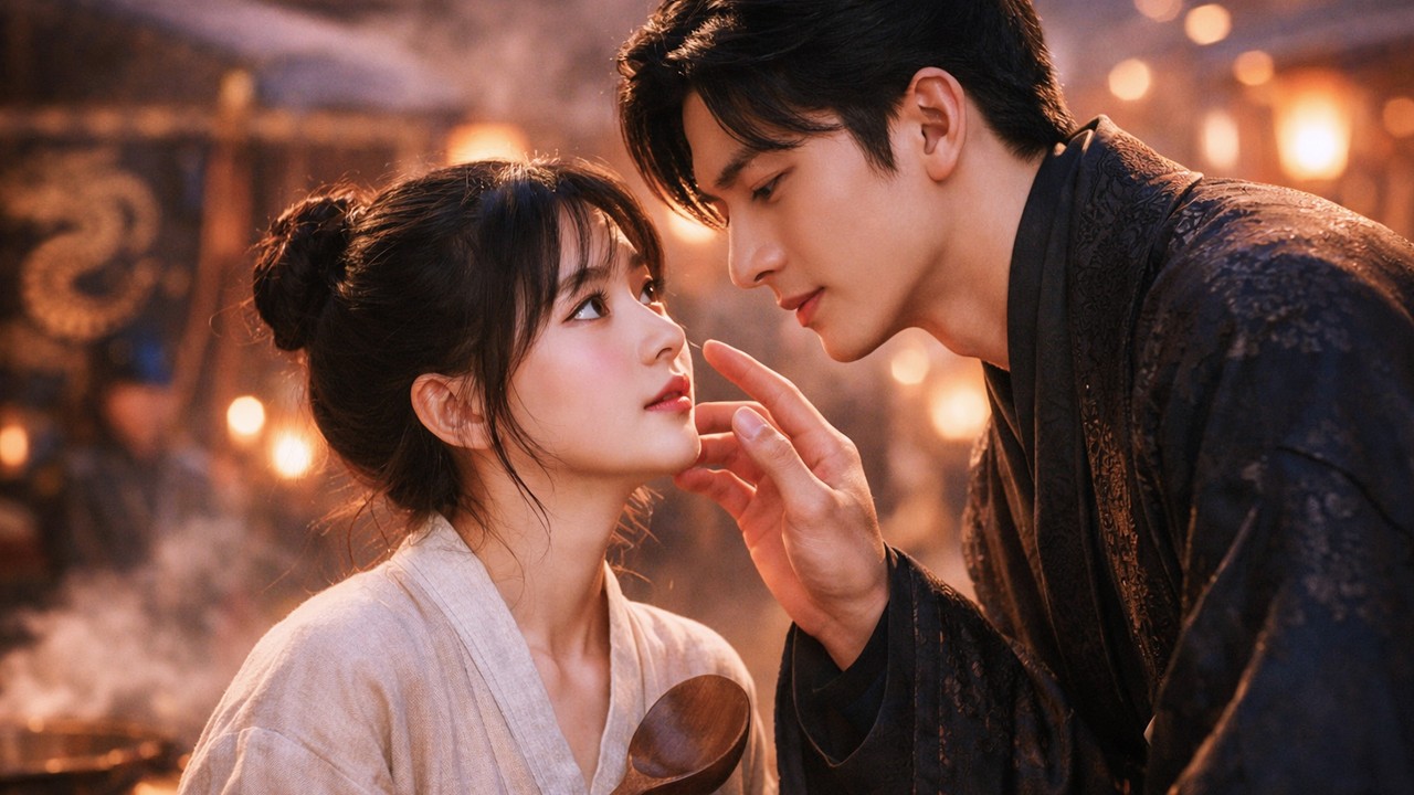 沈知意&顧行舟 | 豆腐攤前人聲鼎沸，他披著貴公子的皮日日來捧場，直到那日鳳輦停在攤前，我才知自己早被攝政王鎖進掌心，十裡紅妝迎入王府 #短劇  #短劇推薦