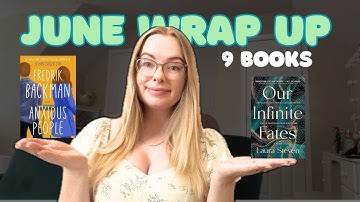 The 9 books I read in June 📚  JUNE READING WRAP UP 2025