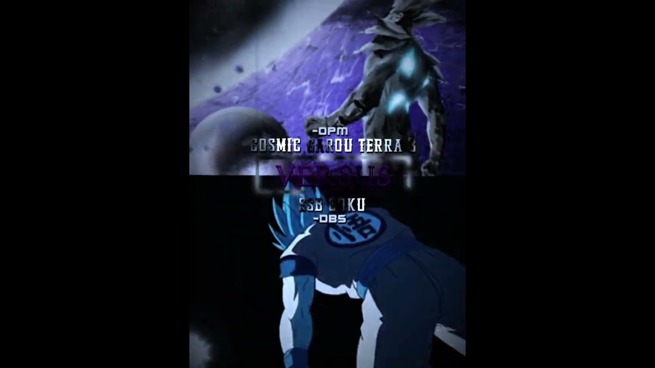 Cosmic Garou Terra 3 vs Saitama Terra 3 (manga animation teaser) 