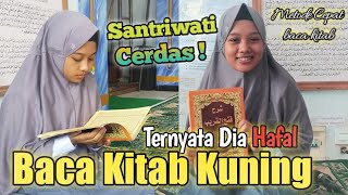 Santriwati cantik pintar Baca kitab kuning, - Metode cepat Tanpa Melihat kitab