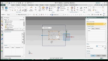 huong dan su dung NX10 offset move cuver