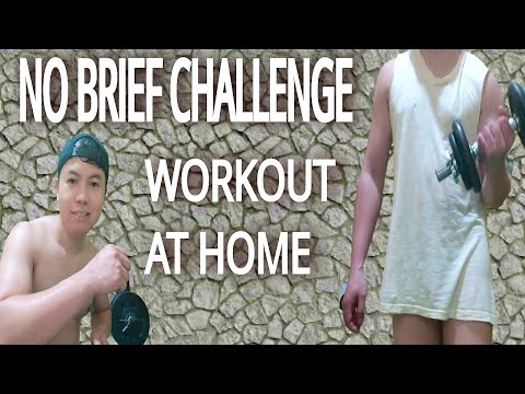 NO BRIEF CHALLENGE ACCEPTED | WORKOUT AT HOME | DAY 14 HOME QUARANTINE