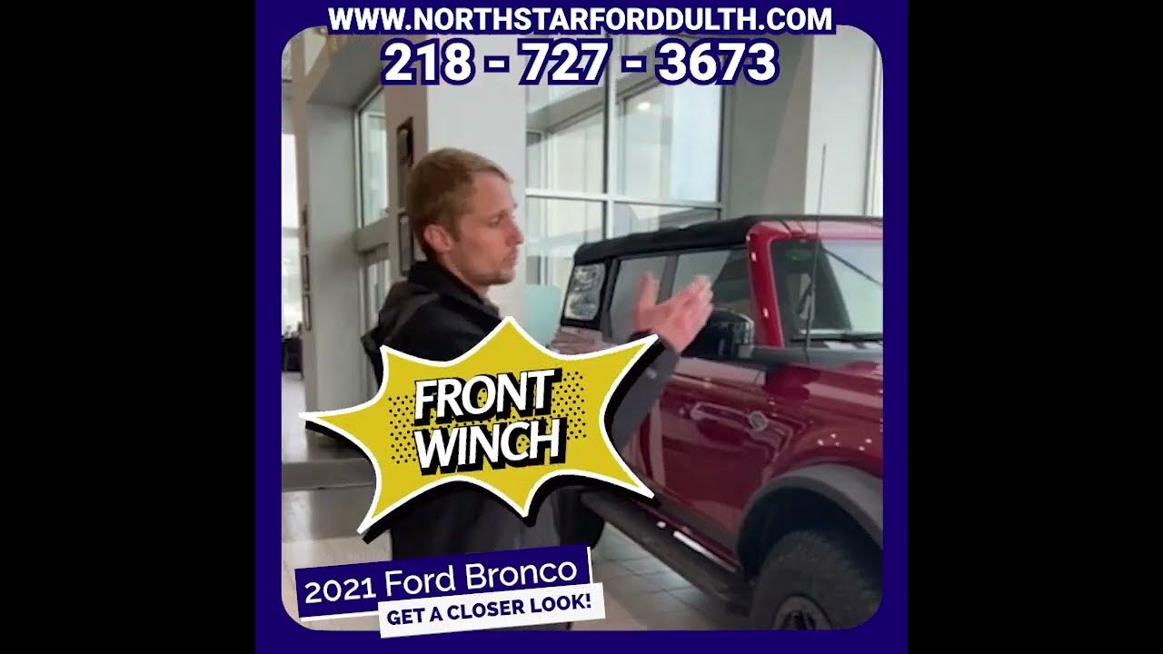 2021 Ford Bronco Walkaround NorthStar Ford Duluth MN YouTube