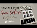 Gansai Tambi Sumi Watercolors Review | Deep & Ink-Like Watercolors
